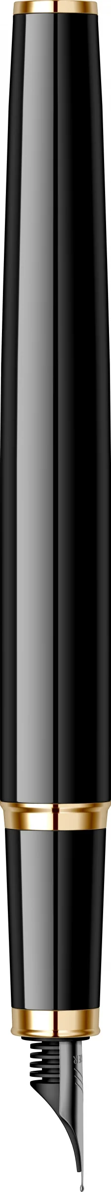 Перьевая ручка Parker IM Core F321, Black GT (Перо F)