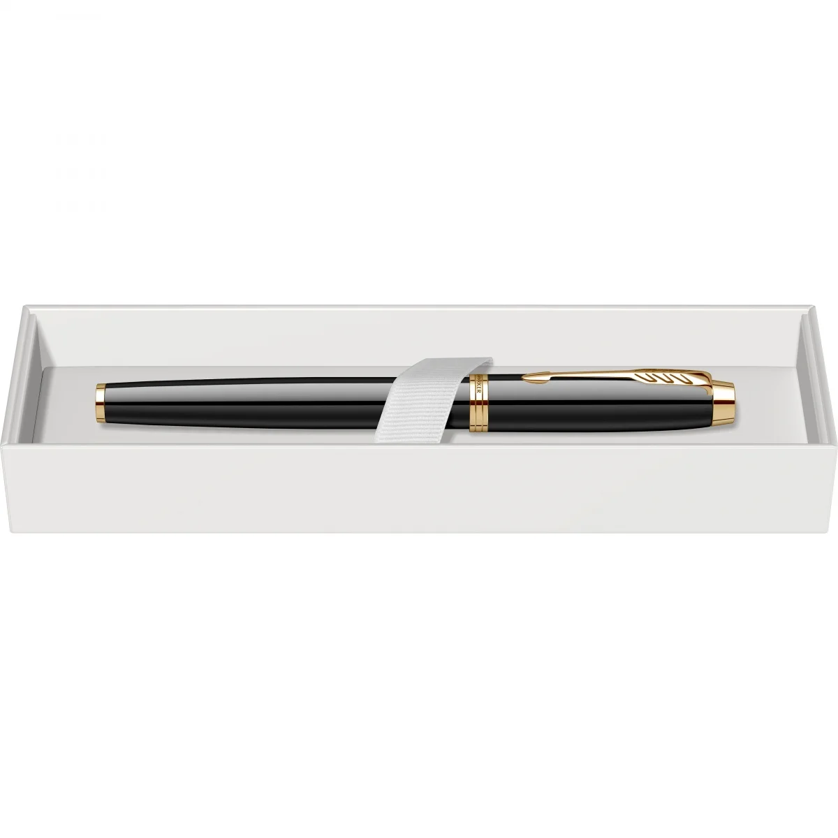Перьевая ручка Parker IM Core F321, Black GT (Перо F)