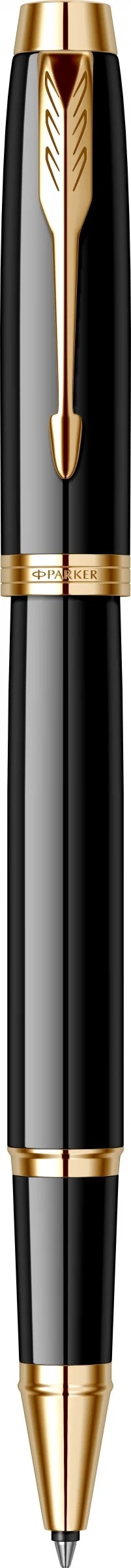 Подарочный набор: Ручка-роллер Parker IM Core T321, Black GT + Ежедневник Black GS