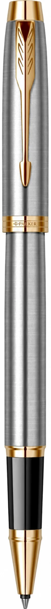 Ручка-роллер Parker IM Core T321, Brushed Metal GT